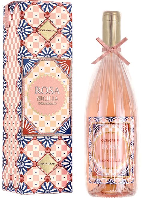 dolce gabbana rosa sicilia wine|donnafugata wine.